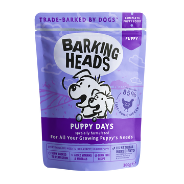 Barking Heads Puppy Days Wet Food Pouch (300g)